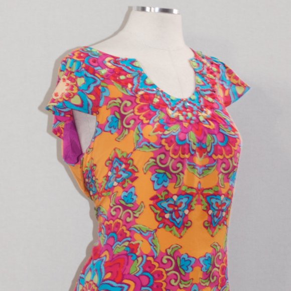 Muse Silk Dress - Picture 2 of 11